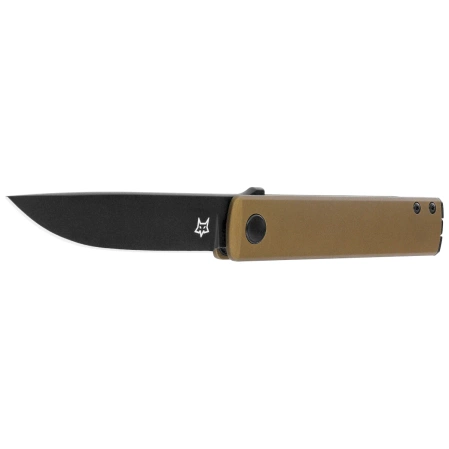 Nóż składany Fox Chnops OD Green Aluminium, Black Top Shield Becut by Riccardo Gobbato (FX-543 ALG)