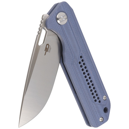 Nóż składany Bestech Circuit Gray G10, Satin K110 (BG35B-1)