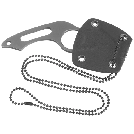 K25 RK-31849 Neck Knife Titanium Naked, Titanium 7Cr17Mov