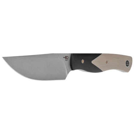 Nóż Bestech Heidi Blacksmith #1 Black / Beige G10, Satin D2 by Heidi (BFK01B)