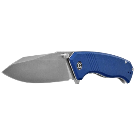 Civivi Placoid Blue Shredded G10 Knife, Satin 14C28N (C23079-2)