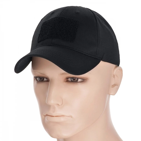 M-Tac Flex Ripstop Tactical Baseball Cap, Black (40534002)