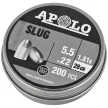 Zestaw 2x opakowanie Śrut Apolo Slug 28 5.5 mm, 250 szt. 1.81g/28.0gr (19302)