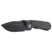 Remette Rhino Knife Black G10, Black Stonewashed Titanium D2 (RNDG1)