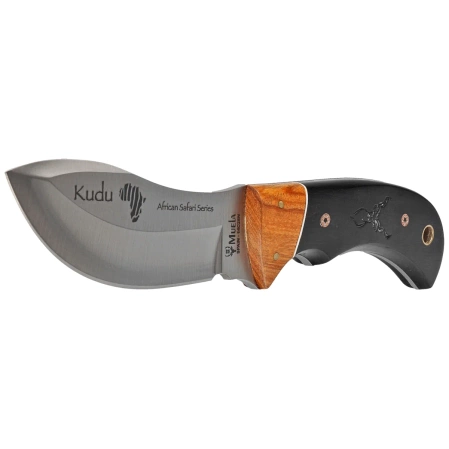Nóż Muela Kudu LE No 450/1000 Granadillo Wood, Satin 14C28N