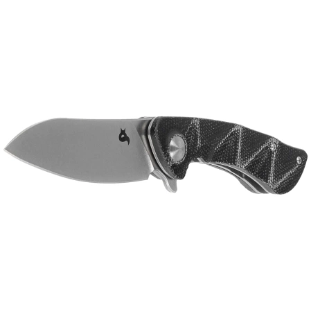 BlackFox Dripper Knife Black Micarta, Stonewashed VG-10 (BF-771 MB)