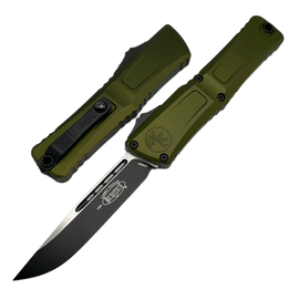 Nóż automatyczny OTF Microtech Combat Troodon Gen III S/E OD Green Aluminium, Black M390MK by Tony Marfione (1143-1OD)