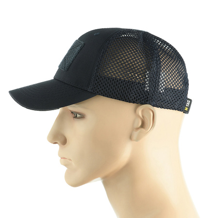 Czapka z daszkiem M-Tac Mesh Flex Rip-Stop z Velcro, Dark Navy Blue L/XL (40570015-58)