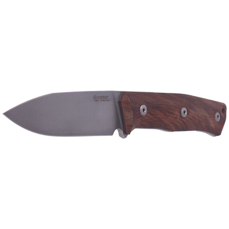 LionSteel Bushcraft Walnut / Fixed Satin Blade (B35 WN)