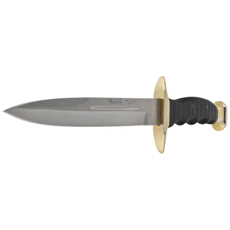 Nóż Muela 95-190 Black Rubber, Satin 420H