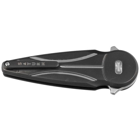 Nóż składany Fox Saturn Black Titanium, Satin M390 by Denis Simonutti (FX-551 TI)