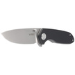 Kubey Belus Knife Black G10, Beadblasted AUS-10 (KU342A)