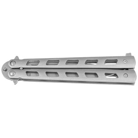 Nóż motylkowy Third Decor Habitat Balisong Stainless Steel, Satin (10967)
