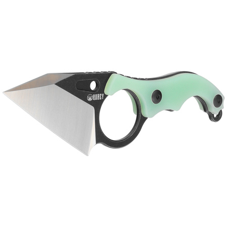 Kubey Hippocam Knife Jade G10, Two Tone D2 (KU166B)
