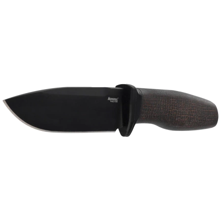 Nóż LionSteel Acha Green Burlap Micarta, Black Stonewashed M390 by Molletta (AH B BLG)
