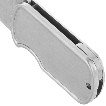 Martinez Albainox Dog Tag Knife Satin Stainless Steel, Satin 3Cr13Mov (18654)