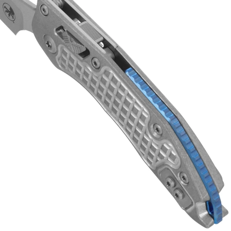 Microtech Marfione Select Stitch Ram-Lok S/E Knife Frag Titanium, Double Vapor Blast HW, Stonewashed M390MK by Borka Blades and Tony Marfione (169RL-10FRMS2)