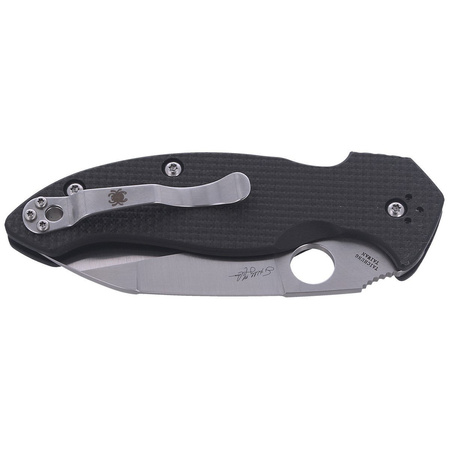 Spyderco Canis Carbon Fiber / G-10 Laminate Plain knife (C248CFP)