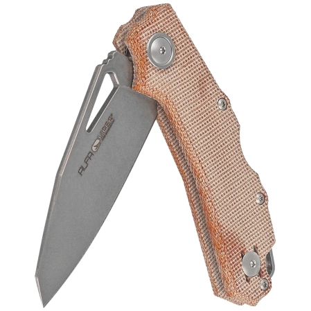 Nóż składany Viper Alfa Natural Canvas Micarta, Stonewashed MagnaCut by Simone Tonolli (V6022CN)