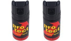 2x Gaz pieprzowy KKS ProTect Set 40ml, Cone (2x01440-C)