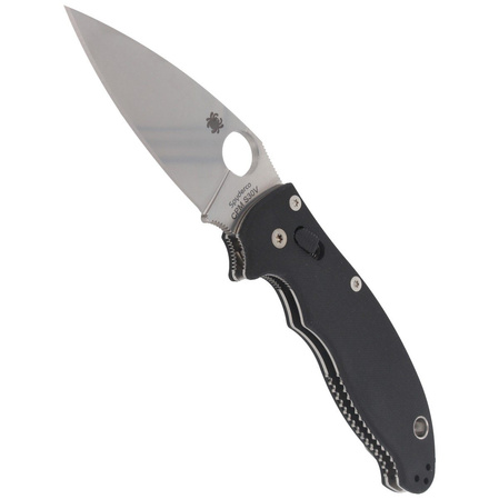 Spyderco Manix 2 Knife Black G10, Satin CPM S30V by Eric Glesser (C101GP2)