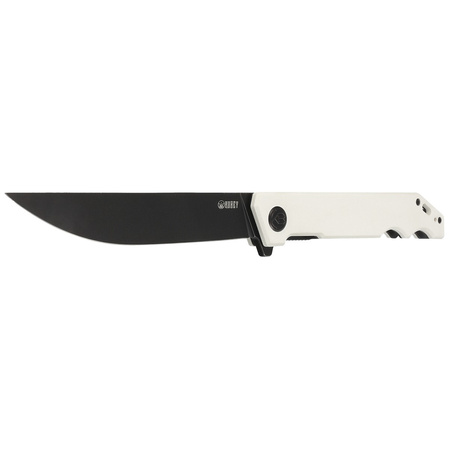 Nóż składany Kubey Knife Pylades Ivory G10, Blackwash AUS-10 (KU253D)