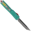 Microtech UTX-70 T/E Bounty Hunter Signature Distressed Green Aluminium, Apocalyptic P/S M390 (149-11BH)