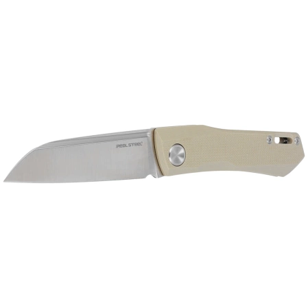 Nóż składany Real Steel Solis Lite Coyote G10, Satin D2 by Poltergeist Works (7064CS)