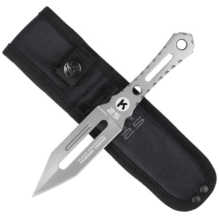 K25 Thrower Knife Titanium 7Cr17Mov (32375)