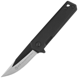 K25 RK-18743 Pendant Neck Knife Black Aluminum, Titanium/Satin 7Cr17Mov