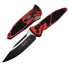 Microtech Socom Elite Auto S/E Knife Red Aluminium, Black M390 by Tony Marfione (160A-1RD)