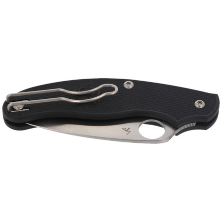 Nóż składany Spyderco UK Penknife Leaf Black FRN, Satin CTS BD1N by Sal Glesser (C94PBK)