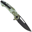 Kubey Dugu Knife Camo G10, Blackwashed 14C28N (KU210L)