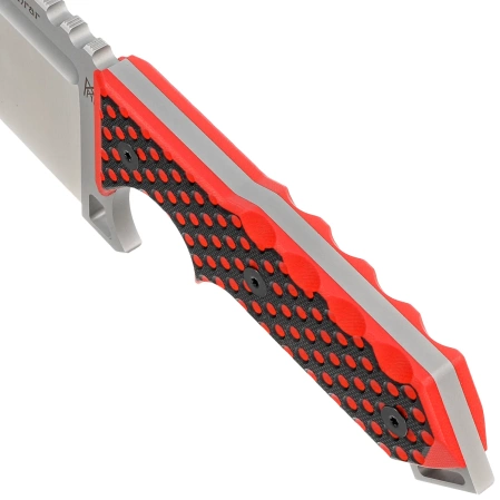 Nóż Midgards Messer The Little Thunrar Black/Red G10, Satin 14C28N by Ralph and Tina Zlobinsky (MM016)