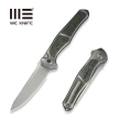 Nóż składany WeKnife 702XI LE No 149/150 Gray Integral Titanium/Jungle Wear Fat Carbon, Stonewashed M390 (WE07B-4)