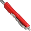 Microtech UTX-85 Hellhound T/E Signature Red Aluminium, Apocalyptic M390 OTF knife (719-10APRDS)