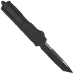 Microtech Scarab II Gen III T/E OTF Knife Black Aluminum, Tactical F/S M390MK by Tony Marfione (1279-3T)