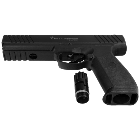 RAM Vesta Defense PDW50 pistol .50 cal 17J + rubber bullets .50