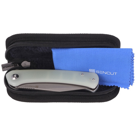 Sencut Knife Snap Natural G10, Gray Stonewashed 9Cr18MoV (SA05C-V1)
