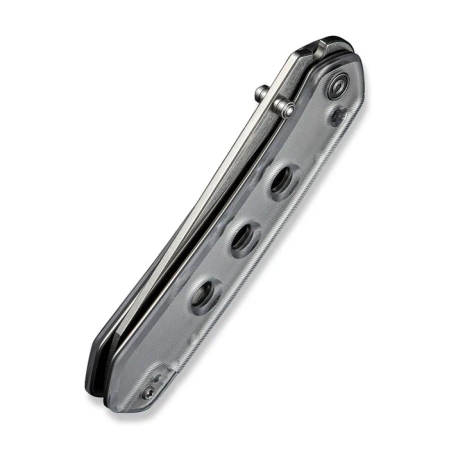 Nóż składany Civivi Vision FG Clear Lexan, Satin/Stonewashed Nitro-V by Snecx Tan (C22036-7)