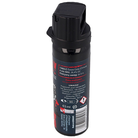 Zestaw trzech gazów pieprzowych Sharg Grizzly Gel 4mln SHU, 26.4% OC 63ml (13063-C)