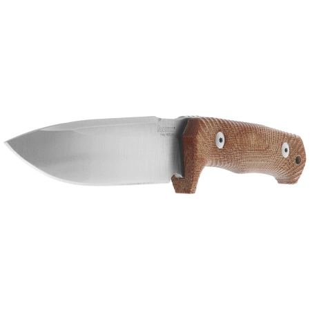 Nóż LionSteel Tactical Natural Canvas Micarta, Satin Niolox by Molletta (T5 CVN)