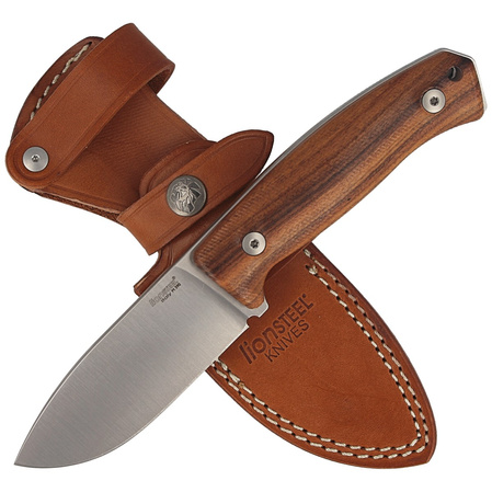 LionSteel Bushcraft Santos Wood, Satin Blade M390 by Molletta (M2M ST)