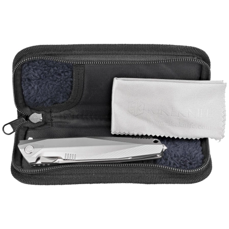 RikeKnife Framelock Gray Titanium, Satin M390 (RK1707T-P)