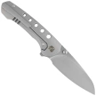 Remette RT-BEE-T w/Titanium Toothpick Knife Gray Titanium, Fine Grinding Pearlescent M390