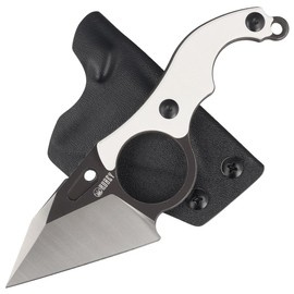 Nóż Kubey Hippocam Ivory G10, Two Tone D2 (KU166C)