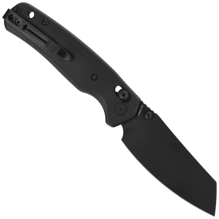 Bestechman Cicada's Wing Exclusive Knife Black G10, Black PVD 10Cr15MoV (BMK06-C-6)