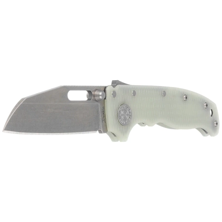 Nóż składany Demko AD20.5 Shark Foot Natural G10, Stonewashed CPM S35VN by Andrew Demko (205-S35-SFN)