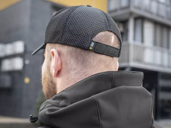 Czapka z daszkiem M-Tac Mesh Flex Rip-Stop, Black (40569002)