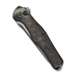 WeKnife 702XI LE No 146/150 Gray Integral Titanium/Copper Foil Carbon Fiber, Polished Gray M390 (WE07B-3)